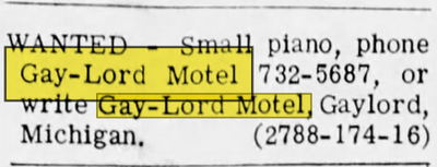 Gay-Lord Motel (Gay 